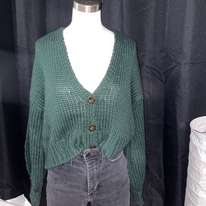 Knit cardigan